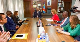 Une délégation conduite par Muriel Berset Kohen reçue à Kinshasa,, OIF : Patrick Muyaya plaide pour un engagement plus large en faveur de la paix en RDC !